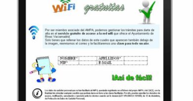 Procedimiento de solicitud clave WIFI